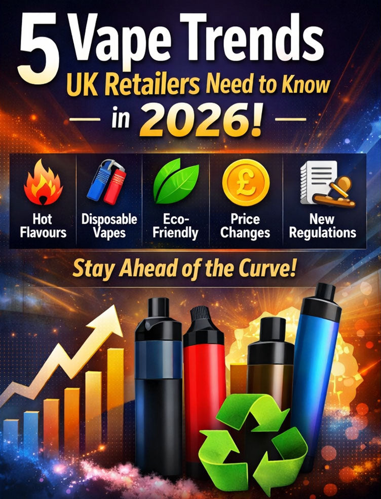 5 Vape Trends UK Retailers Need to Know in 2026