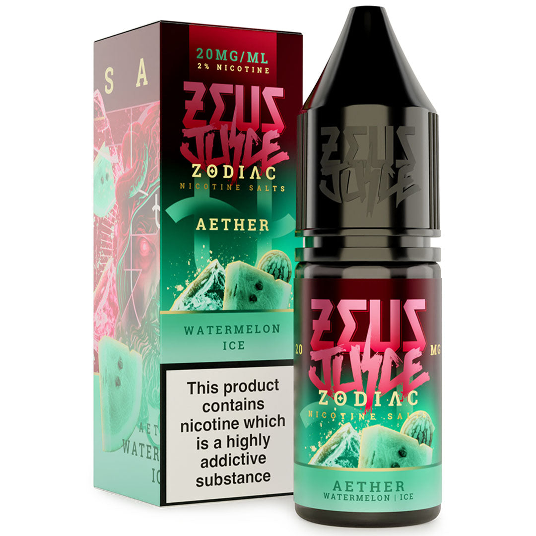 Aether Nicotine Salt By Zeus Juice 10mlZeus Juice Uk