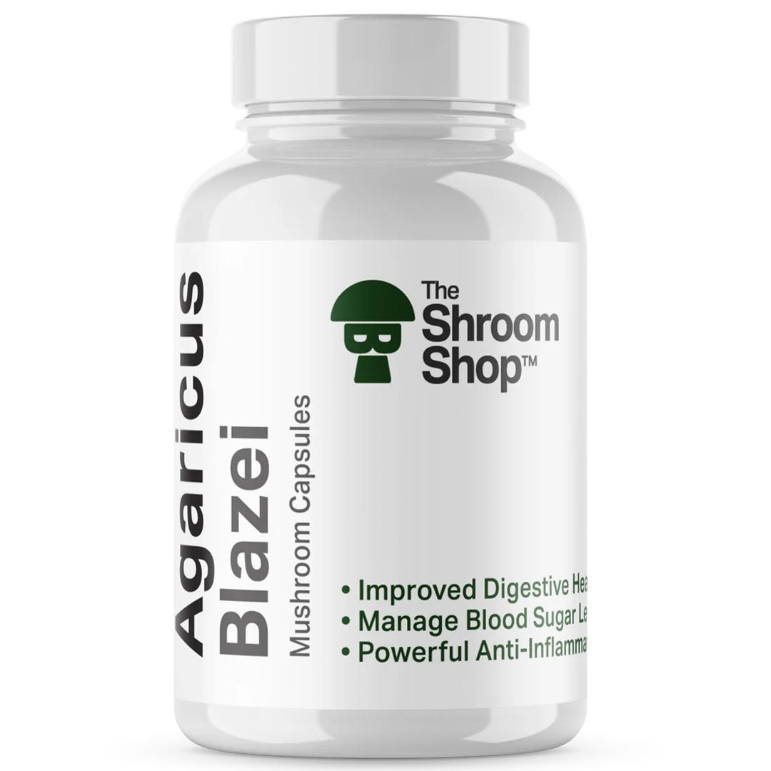 Agaricus Blazei Mushroom CapsulesThe Shroom Shop