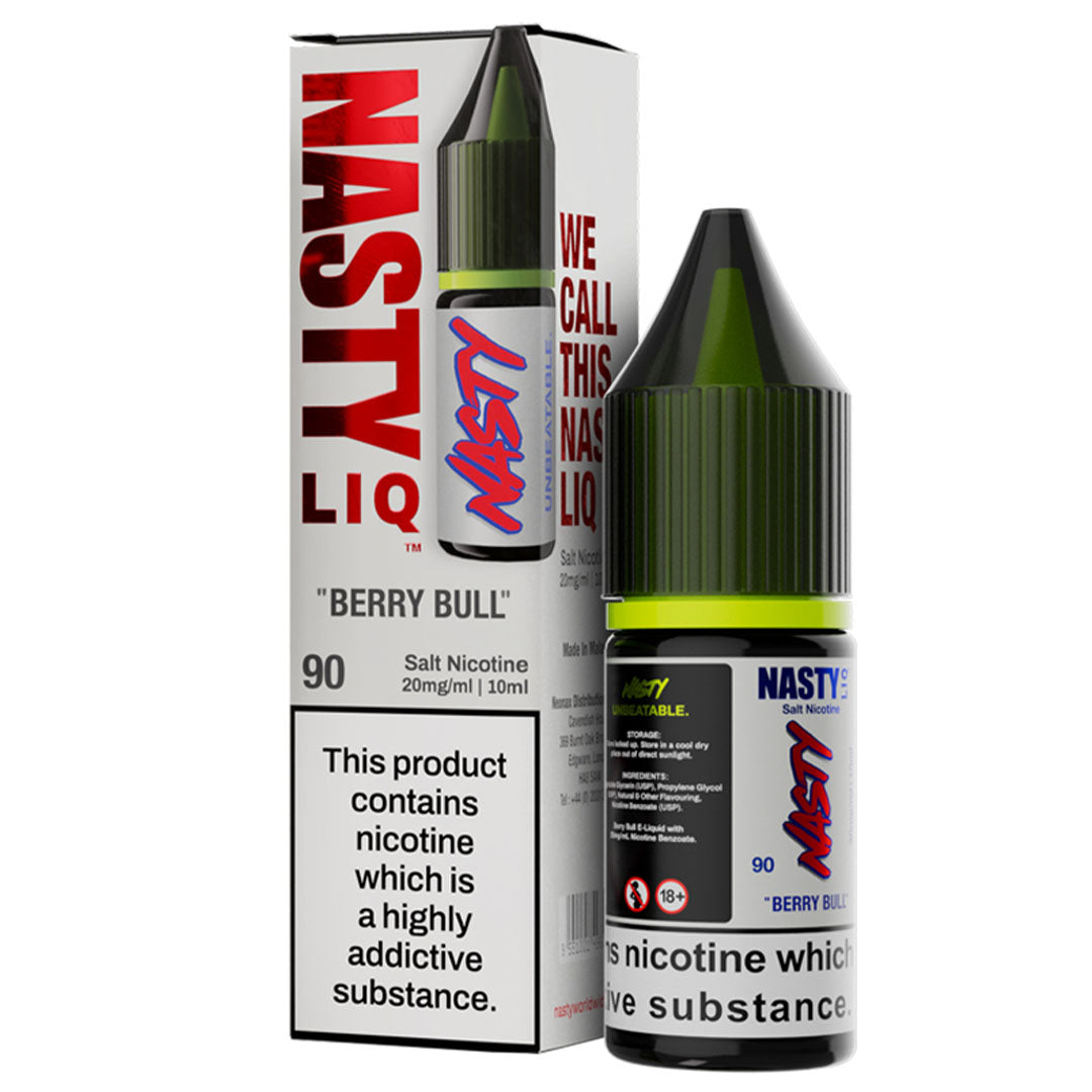 Berry Bull Nic Salt E-Liquid By Nasty LiqNasty Juice