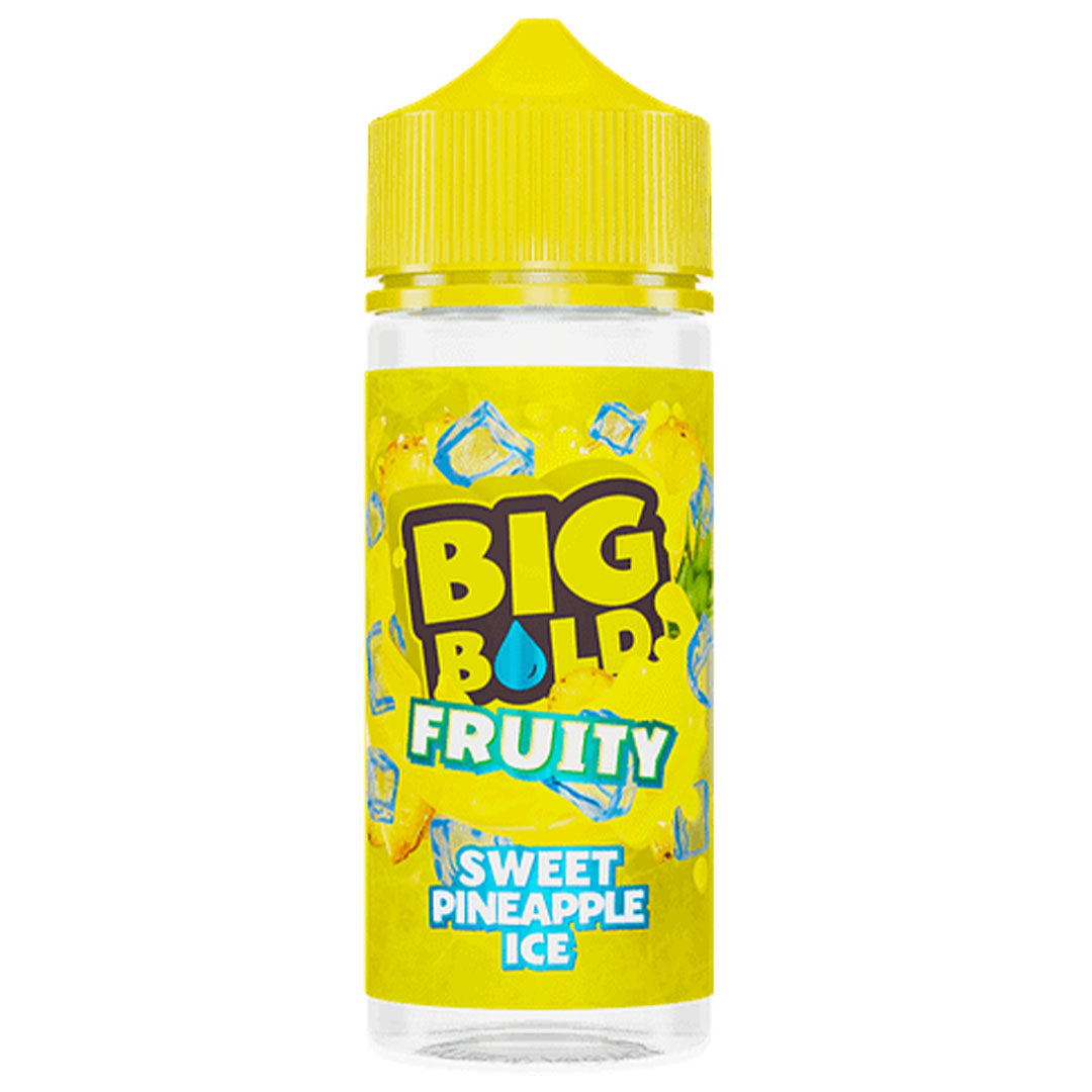 Big Bold Fruity Sweet Pineapple Ice - 0mg 100mlBig Bold