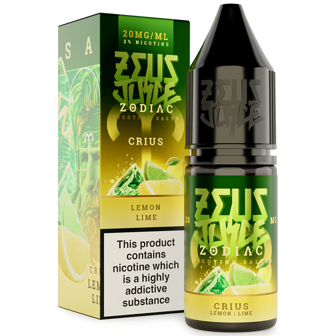 Crius Nicotine Salt By Zeus Juice 10mlZeus Juice Uk