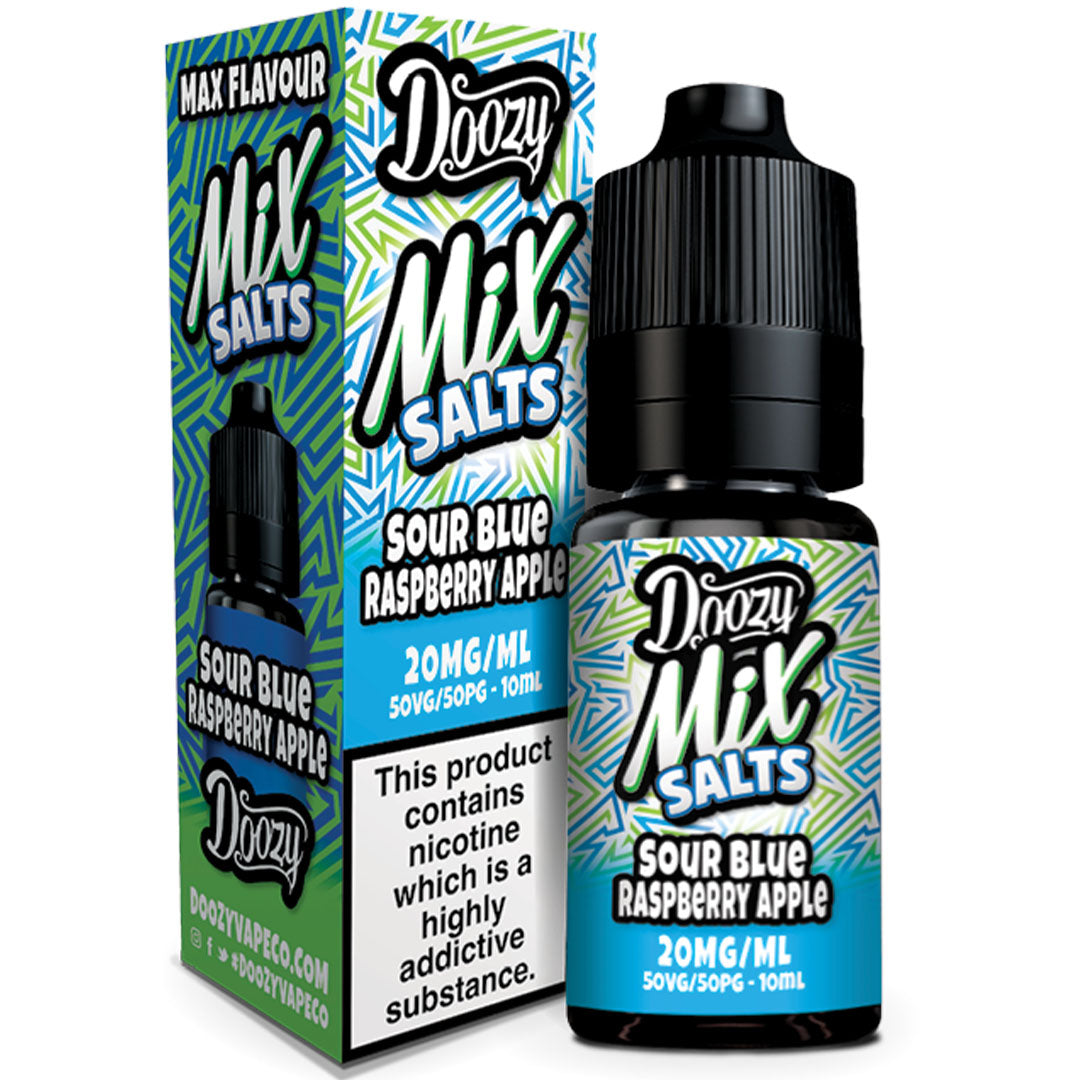Doozy Mix Salts Sour Blue Raspberry Apple Nic Salt E-liquidDoozy Vape