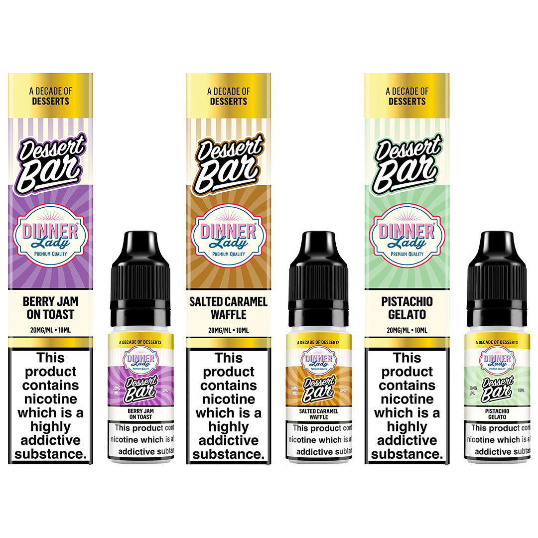Dinner Lady - Desserts Bar Salts 10ml (20mg) Dinner Lady E-liquid