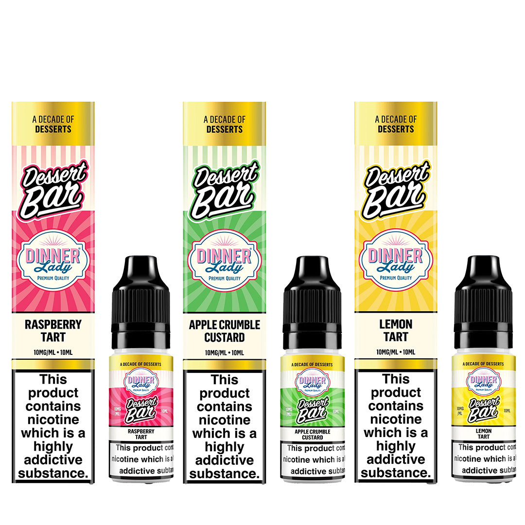 Dinner Lady - Desserts Bar Salts 10ml (10mg) Dinner Lady E-liquid