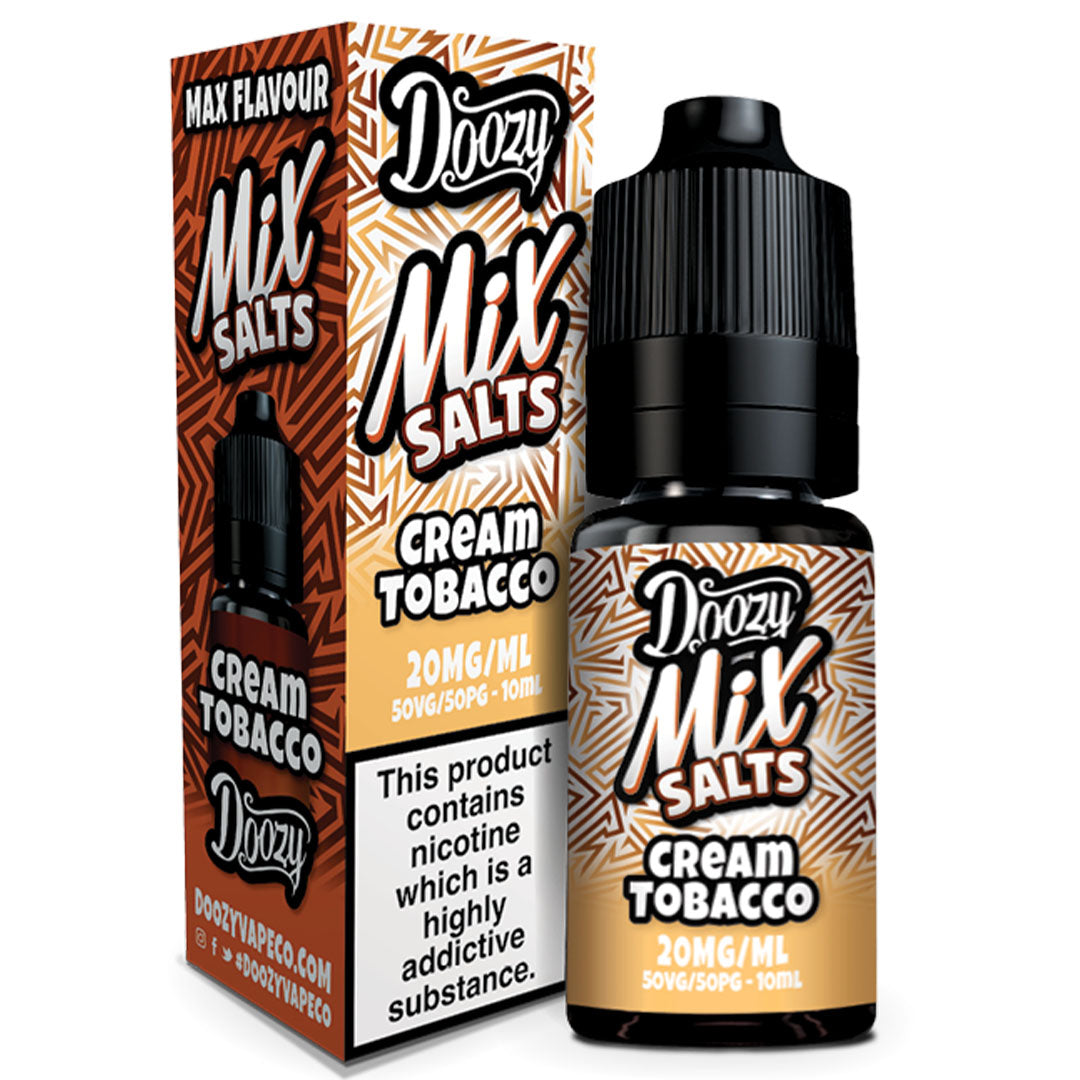 Doozy Mix Salts Cream Tobacco Nic Salt E-liquidDoozy Vape