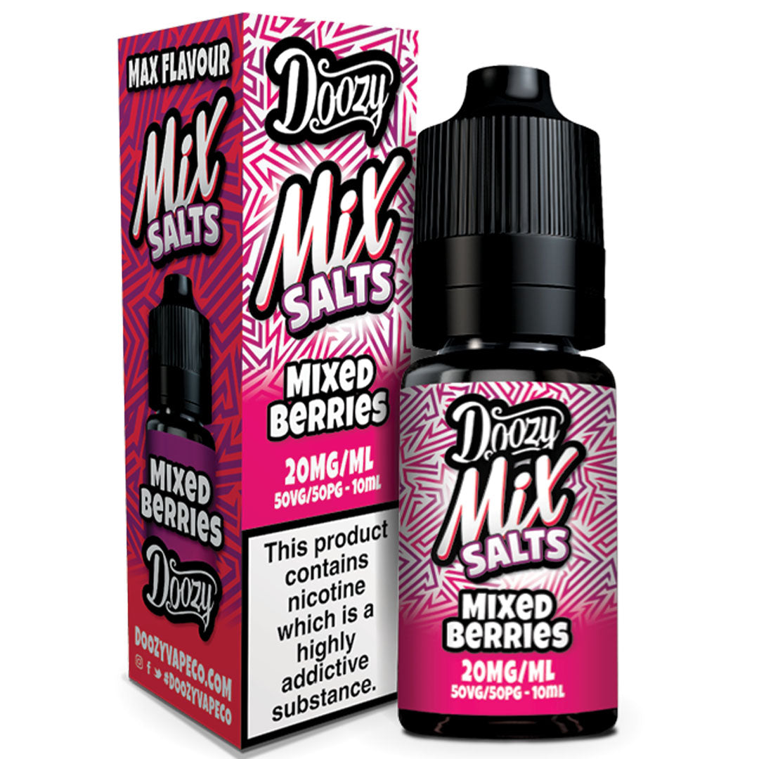 Doozy Mix Salts Mixed Berries Nic Salt E-liquidDoozy Vape