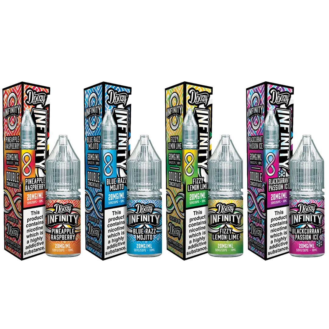 Doozy Vape Infinity Salts 10ml 10mg Doozy Vape