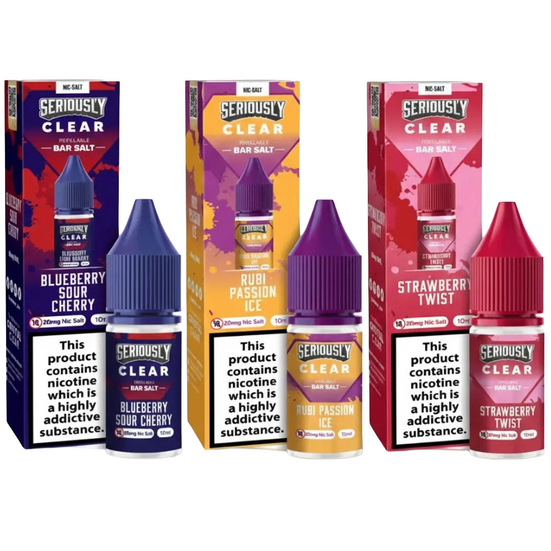 Doozy Vape Seriously Clear Nic Salts 20mg Doozy Vape
