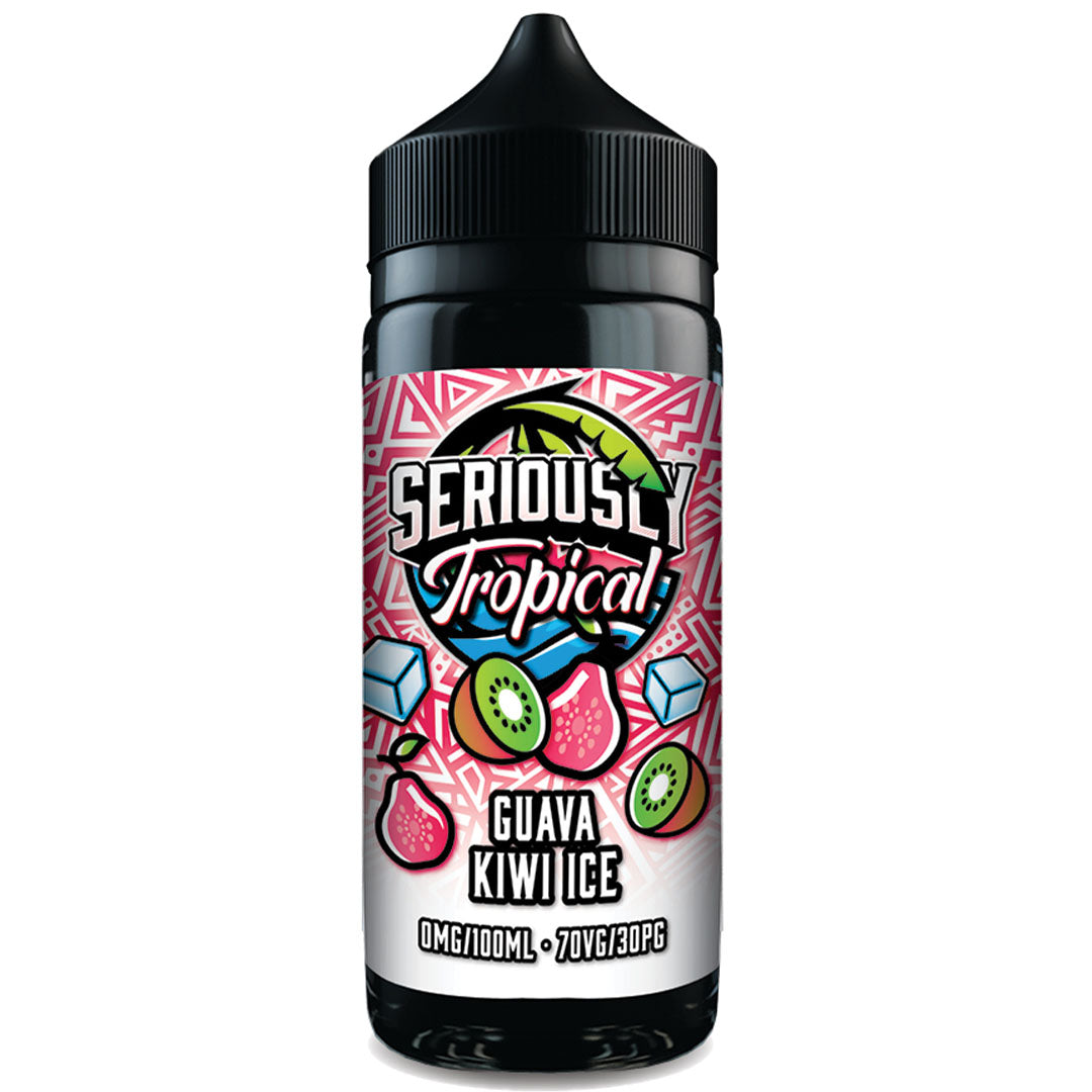 Doozy Vape Seriously Tropical - Guava Kiwi Ice 0mg 100mlDoozy Vape