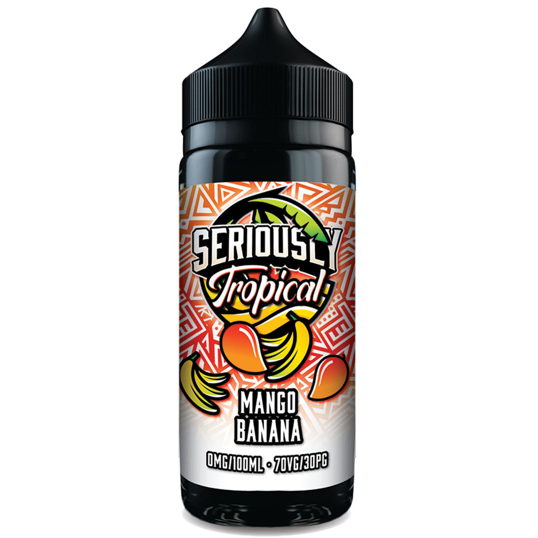Doozy Vape Seriously Tropical - Mango Banana 0mg 100mlDoozy Vape