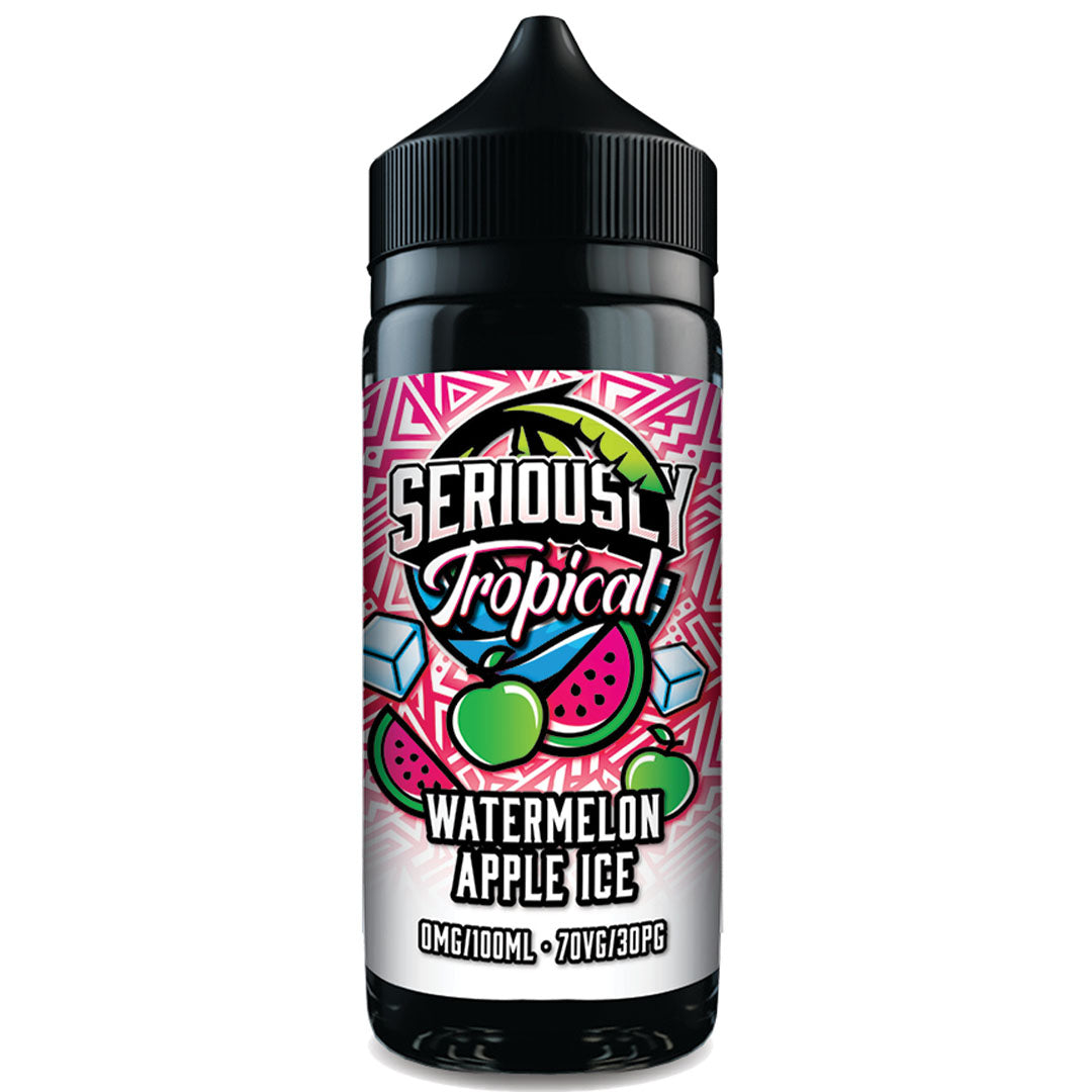 Doozy Vape Seriously Tropical - Watermelon Apple Ice 0mg 100mlDoozy Vape