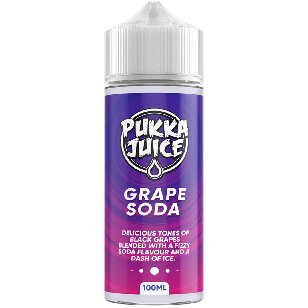 Grape Soda By Pukka Juice 100ml 0mgPukka Juice
