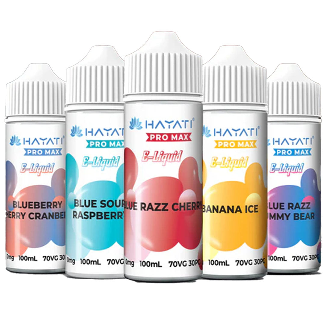 Hayati Pro Max Eliquid 50/50 100ml Shortfill E liquidHayati