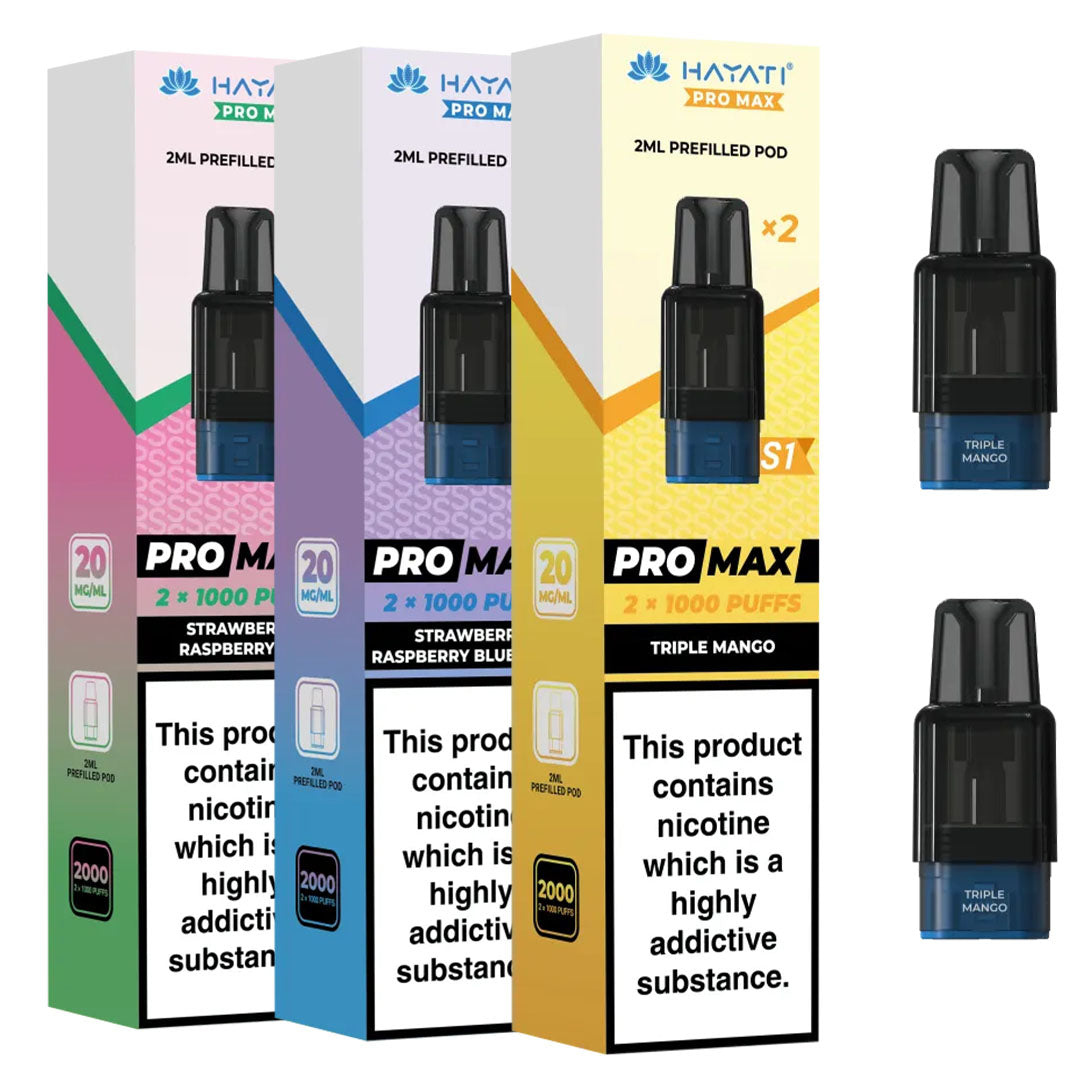 Hayati Pro Max S1 Prefilled Pods Hayati