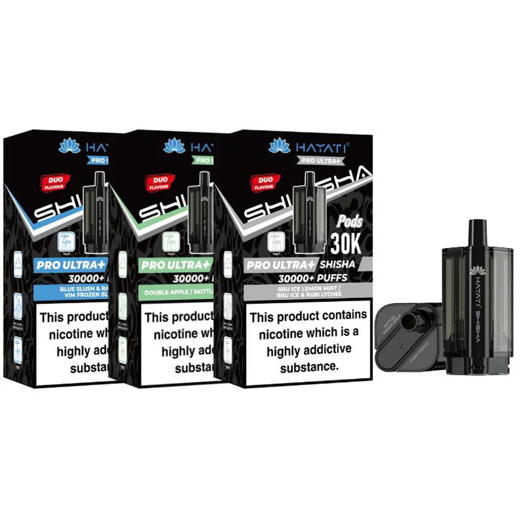 Hayati Pro Ultra Plus Shisha 30K PODS