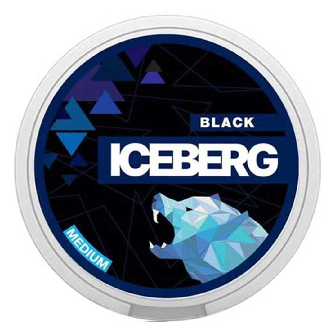 Iceberg Nicotine Pouches Iceberg 20mg Medium - Black