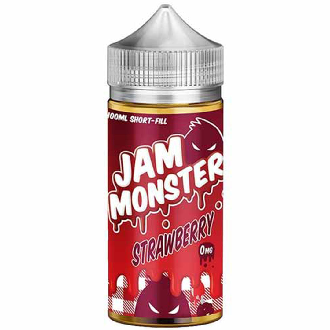 Jam Monster Strawberry 0mg 100ml ShortfillJam Monster