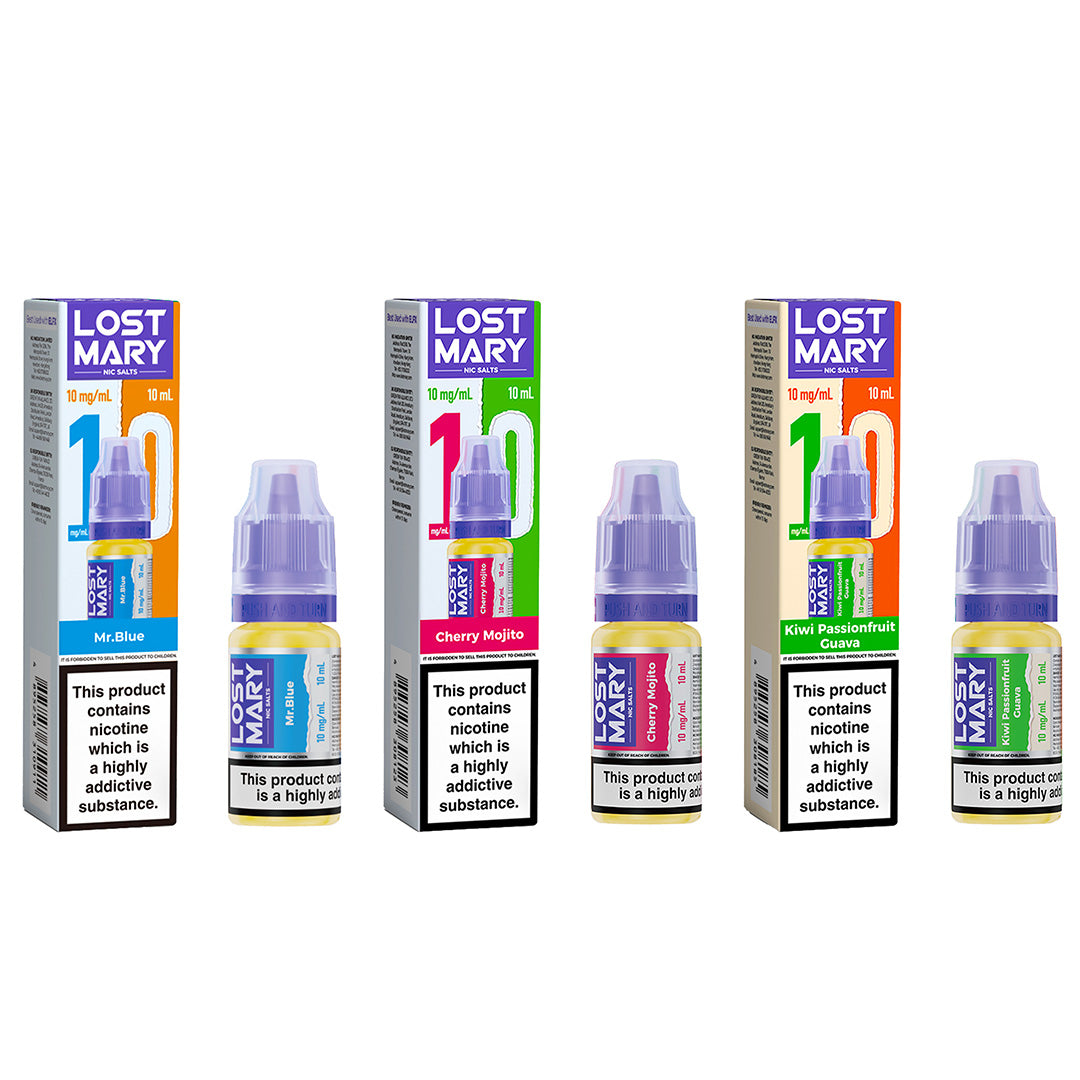 Lost Mary Nic Salt E-liquid 10mg Lost Mary