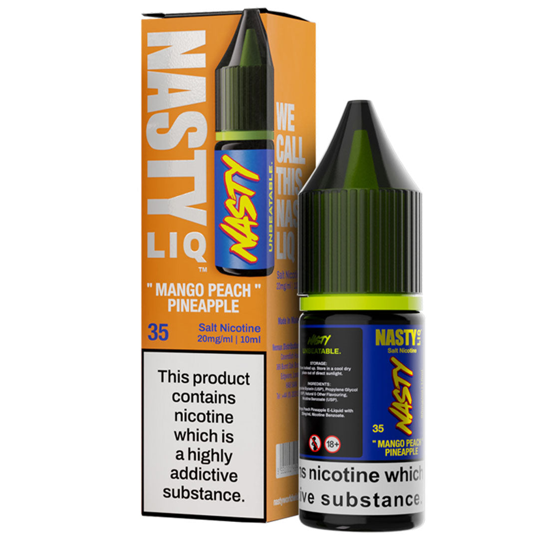 Mango Peach Pineapple Nic Salt E-Liquid By Nasty LiqNasty Juice