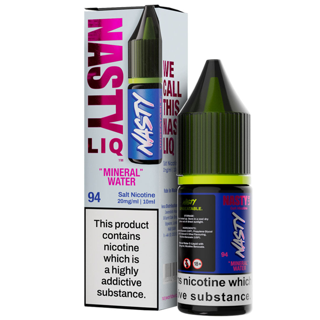 Mineral Water Nic Salt E-Liquid By Nasty LiqNasty Juice