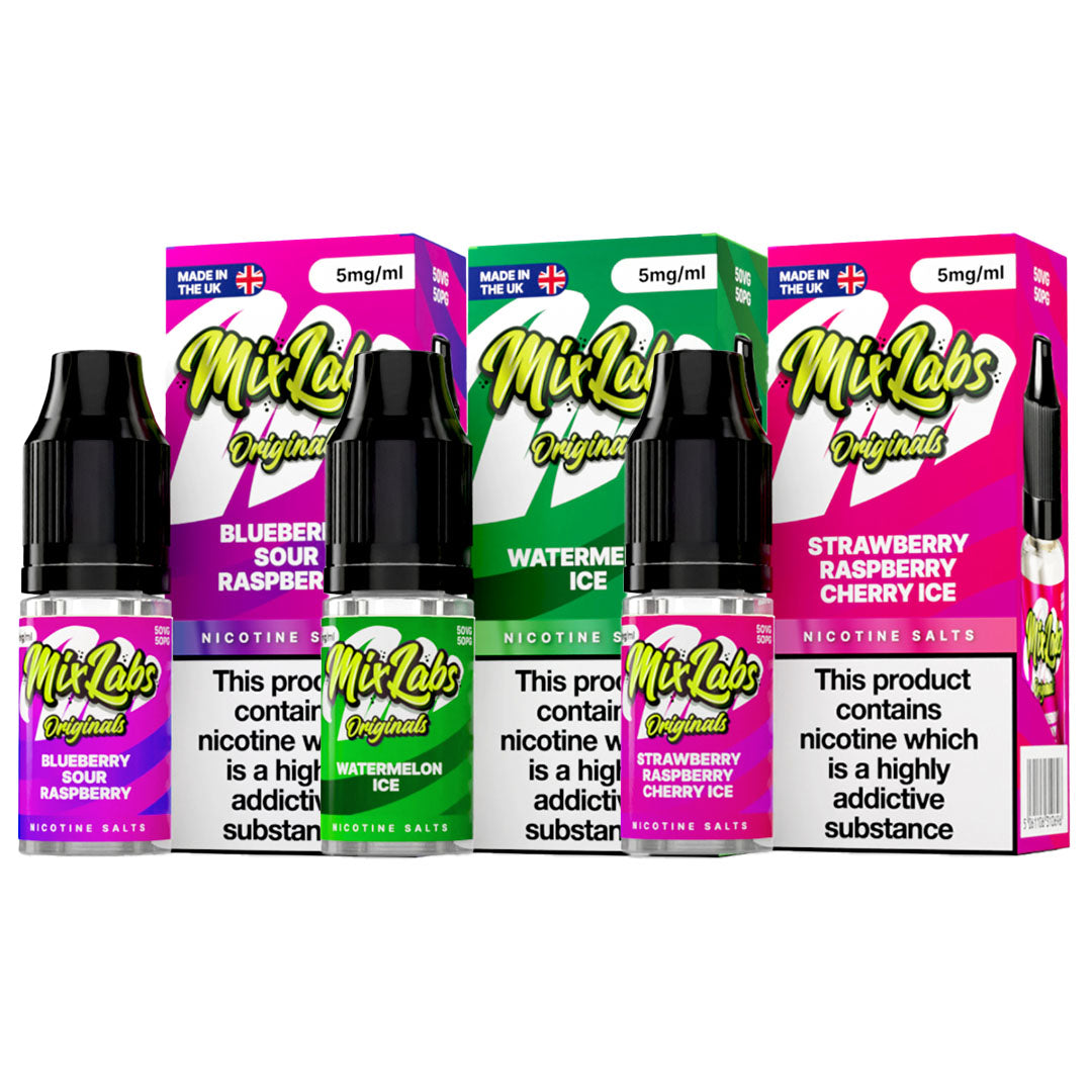 Mix Labs Nicotine Salt 10ml 5mg Mix Labs Blueberry - EXPIRED DATE