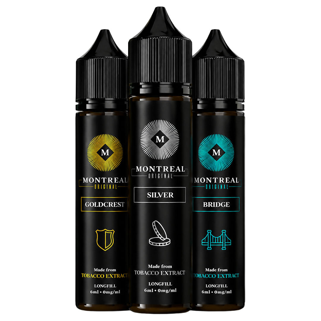 Montreal Original 6ml 0mg Longfill (60ml Bottle) Montreal Original