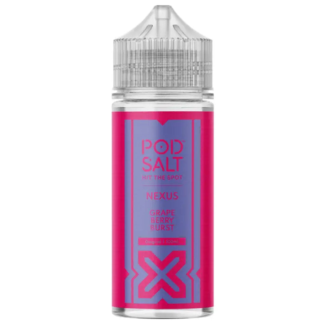 Nexus Grape Berry Burst 100ml Shortfill by Pod SaltPod Salts