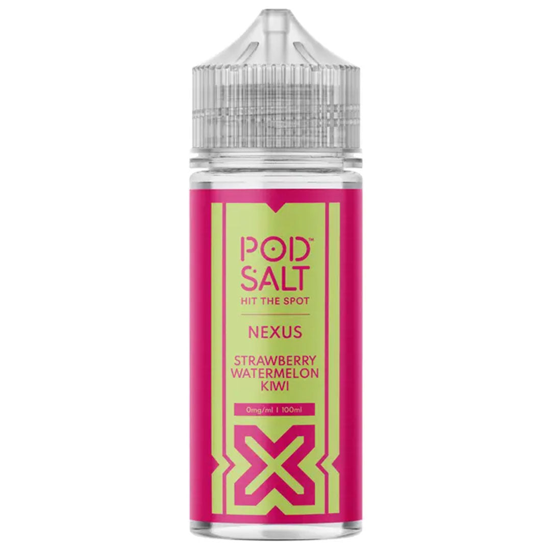 Nexus Strawberry Watermelon Kiwi 100ml Shortfill by Pod SaltPod Salts