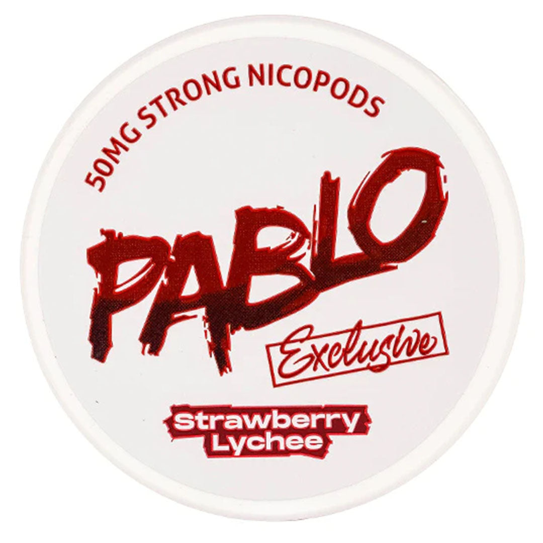 Pablo Exclusive Nicotine PouchesPablo Strawberry Lychee