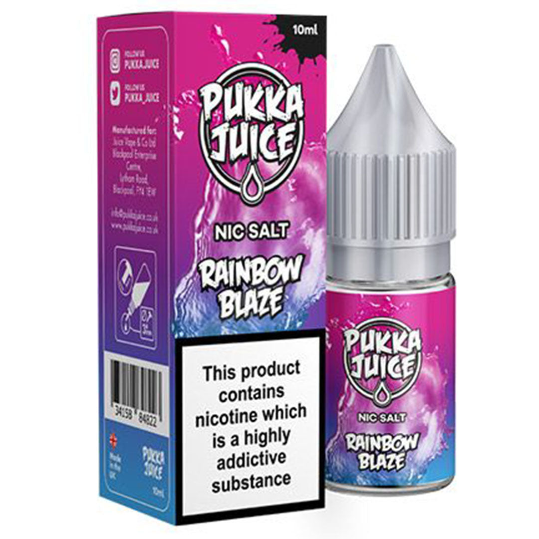 Pukka Juice Nic Salt Rainbow Blaze E-LiquidPukka Juice