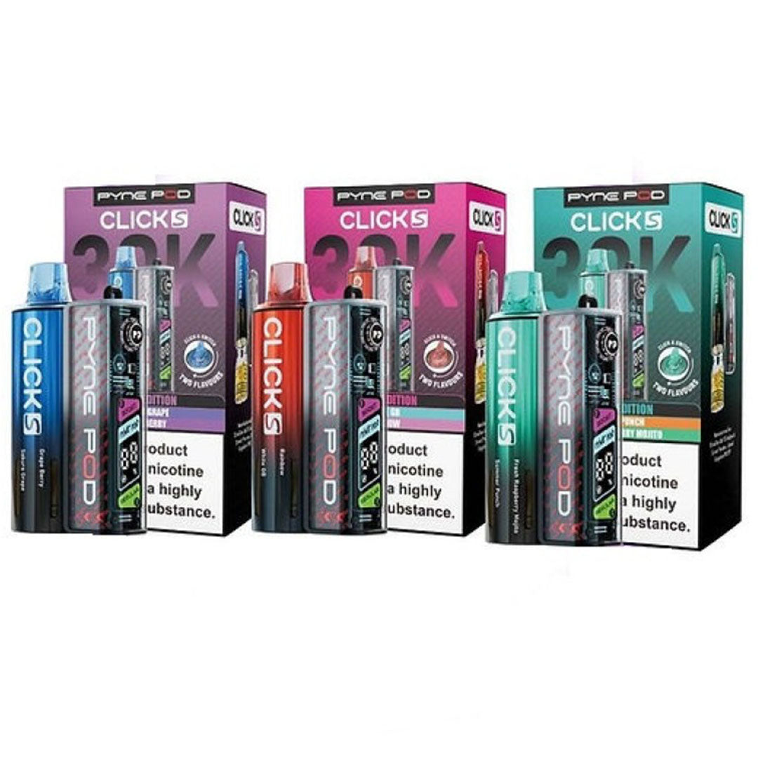 Pyne Pod Click S 30K Prefilled Vape Kit Pyne Pod