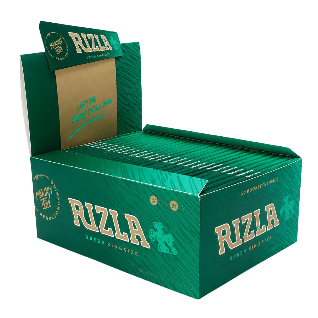 Rizla Green King Size Medium Thin Paper Rizla