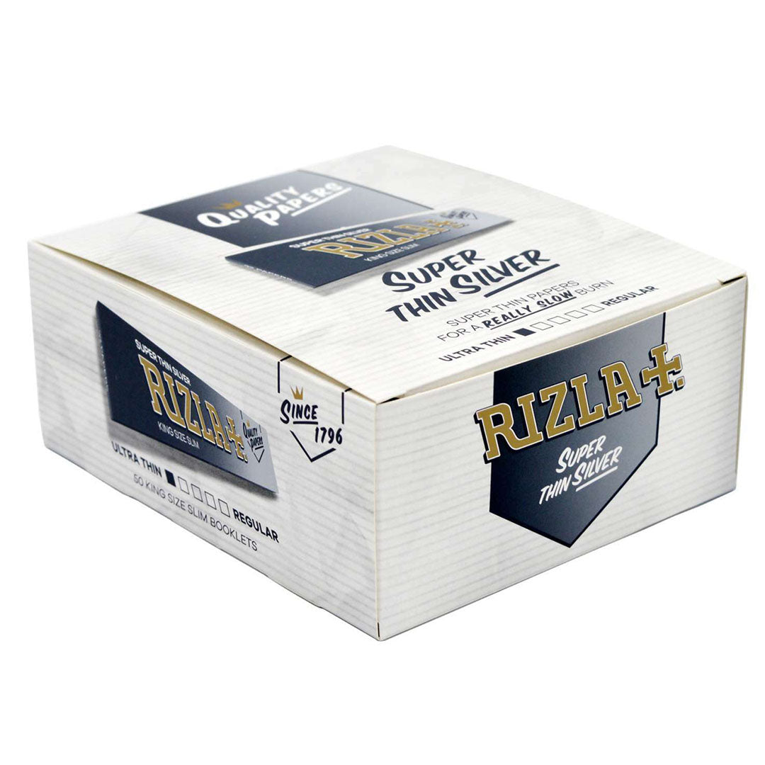 Rizla Silver KS Super Thin (box of 50)Rizla