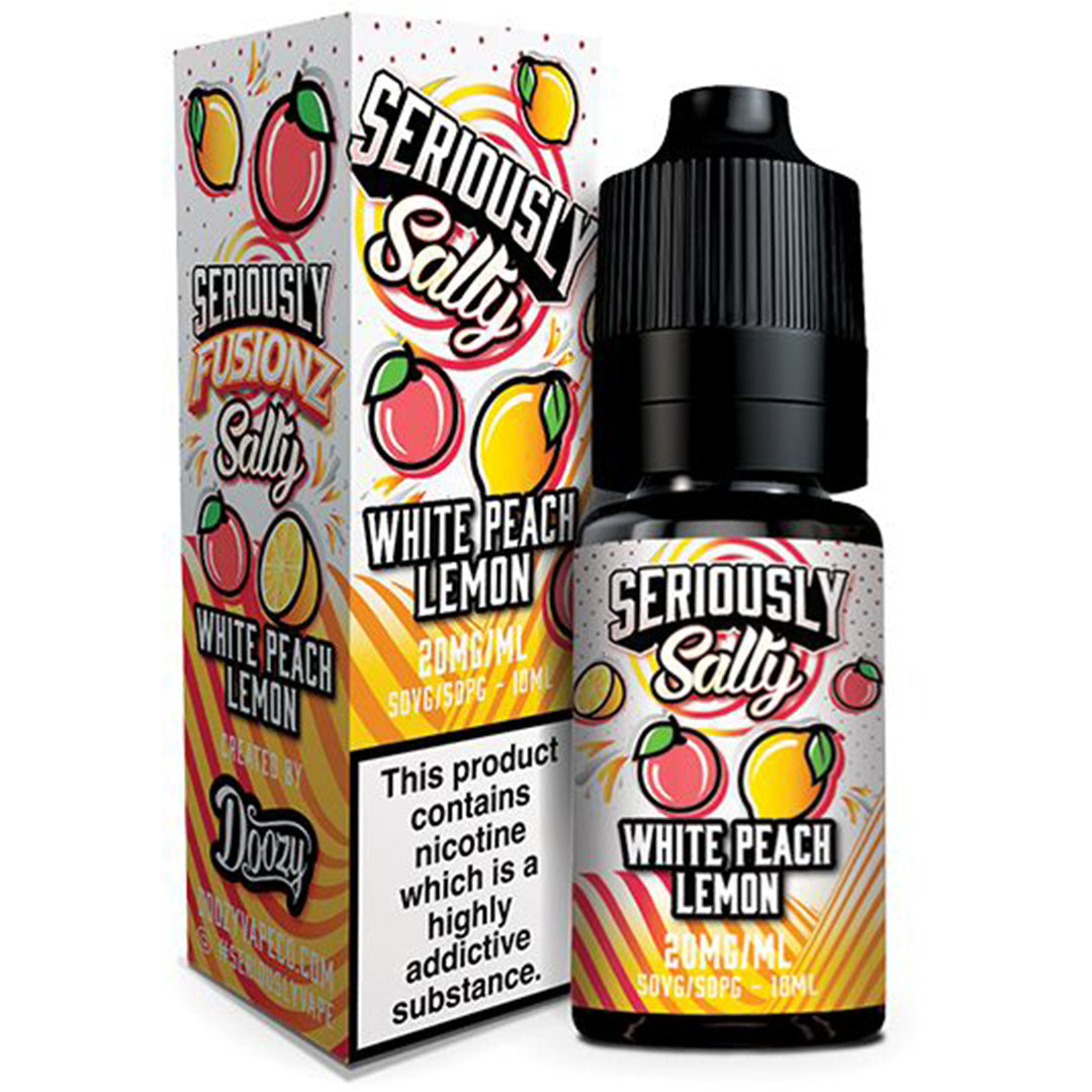 Seriously Fusionz Salts - White Peach LemonDoozy Vape
