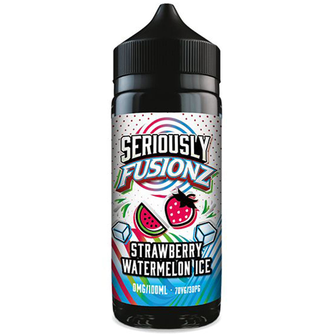 Seriously Fusionz Strawberry Watermelon Ice 0mg 100ml ShortfillDoozy Vape