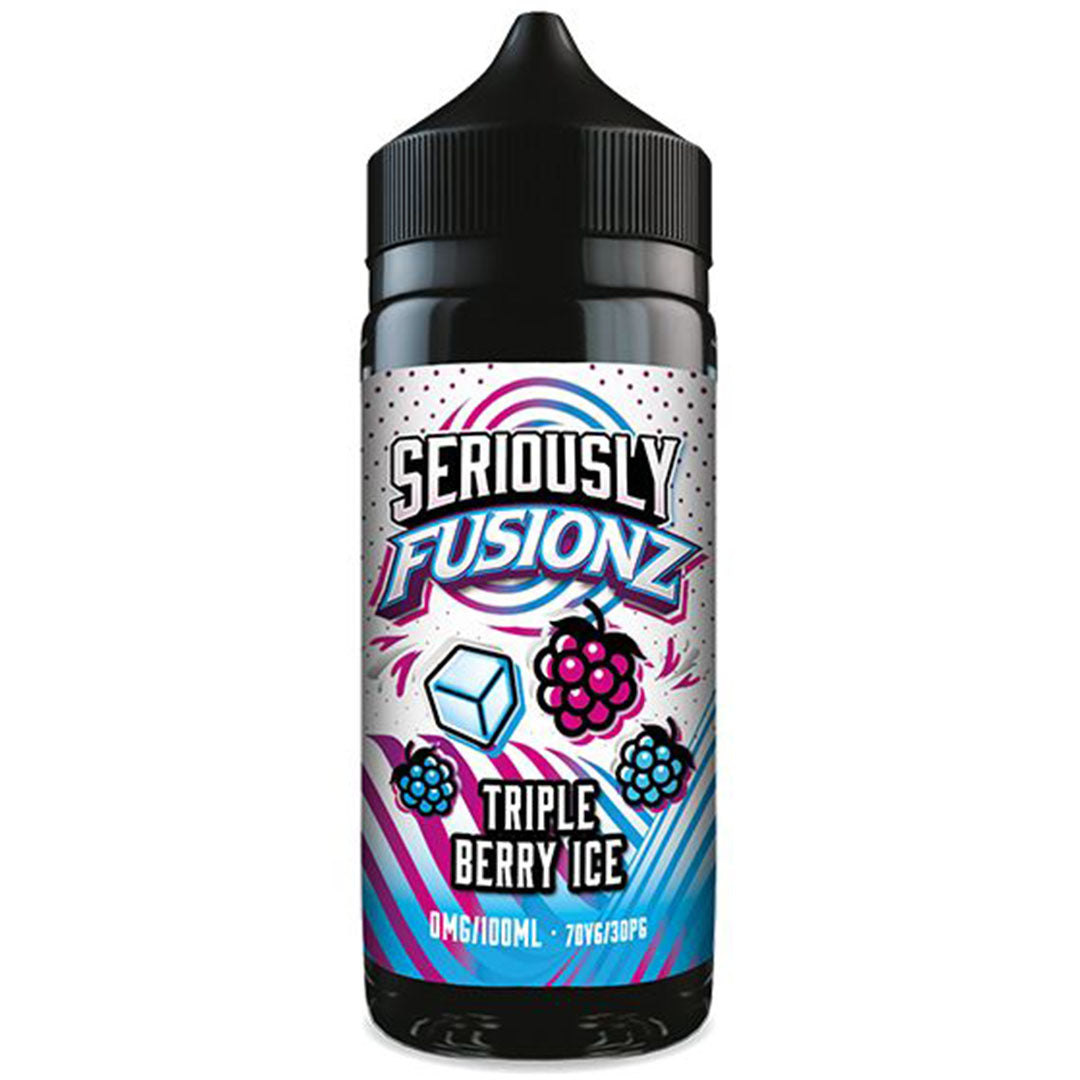 Seriously Fusionz Triple Berry Ice 0mg 100ml ShortfillDoozy Vape