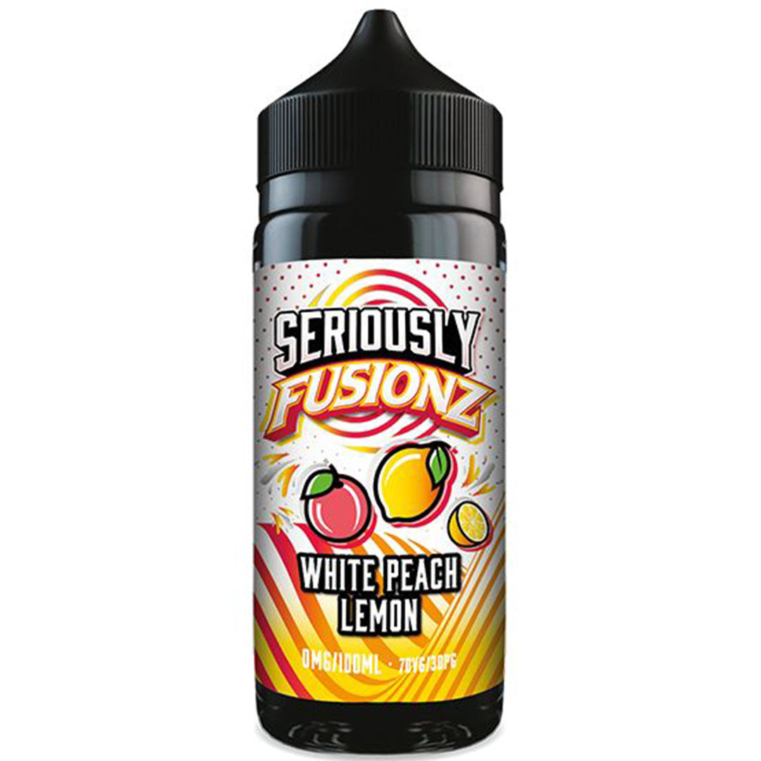 Seriously Fusionz White Peach Lemon 0mg 100ml ShortfillDoozy Vape