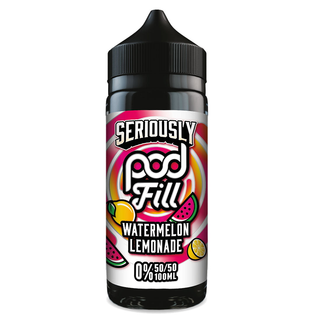 Seriously Pod Fill - Watermelon Lemonade 0mg 100mlDoozy Vape