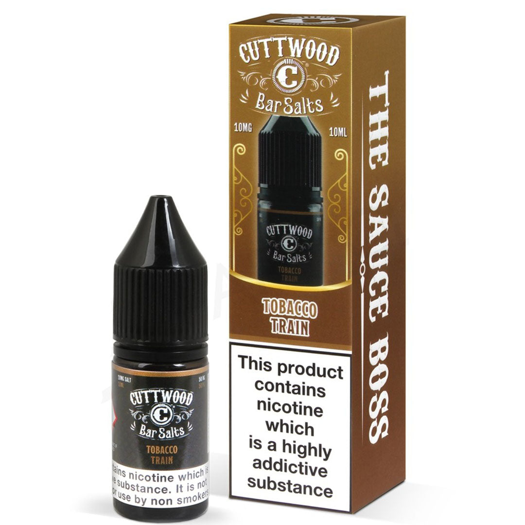 Tobacco Train Nic Salt E-liquid by Cuttwood Bar SaltsCuttwood Classic E-Liquid