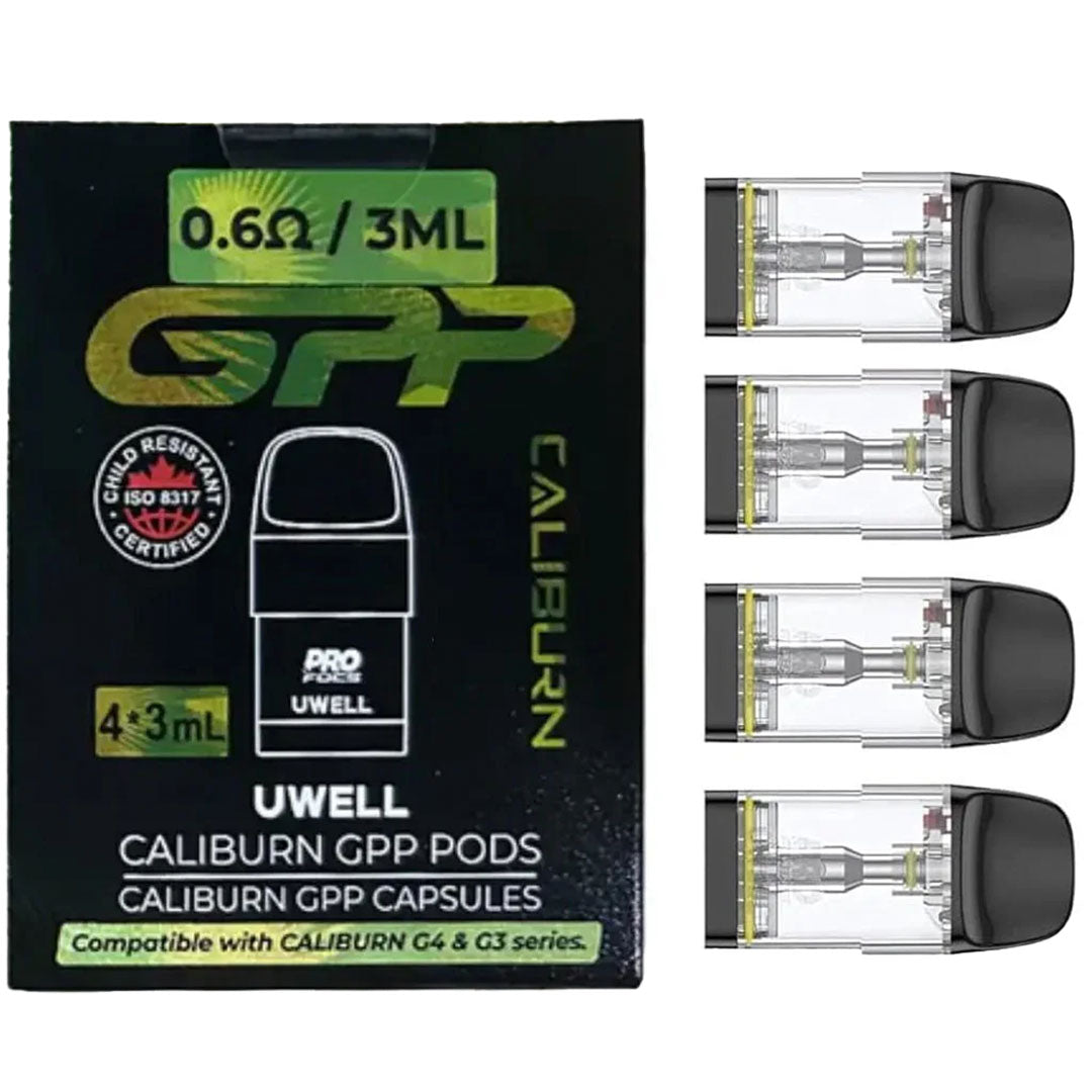 Uwell Caliburn GPP Replacement Pod Cartridge (4pcs/pack) Uwell