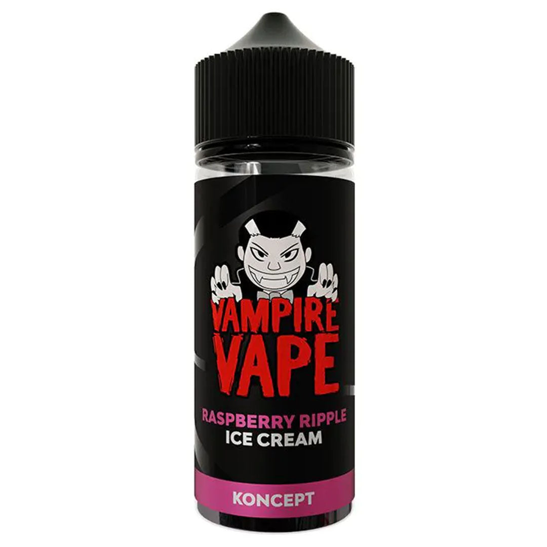 Vampire Vape Koncept Raspberry Ripple Ice Cream - 100ml 70/30 Vampire Vape