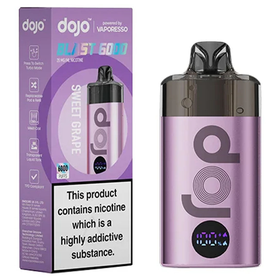 Vaporesso Dojo Blast 6000 Vape KIT Vaporesso Sweet Grape