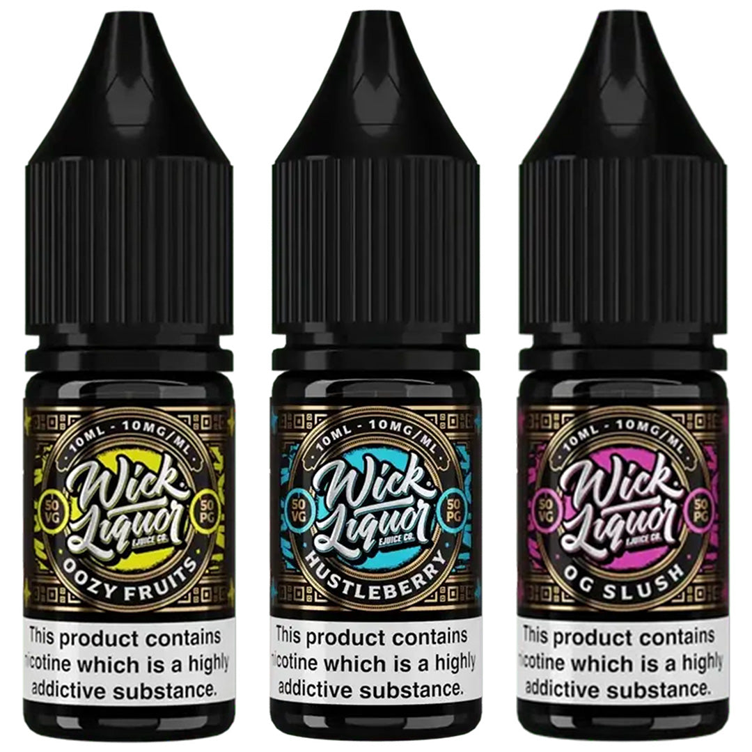 Wick Liquor Origin 10ml Nic Salt 10mg Wick Liquor