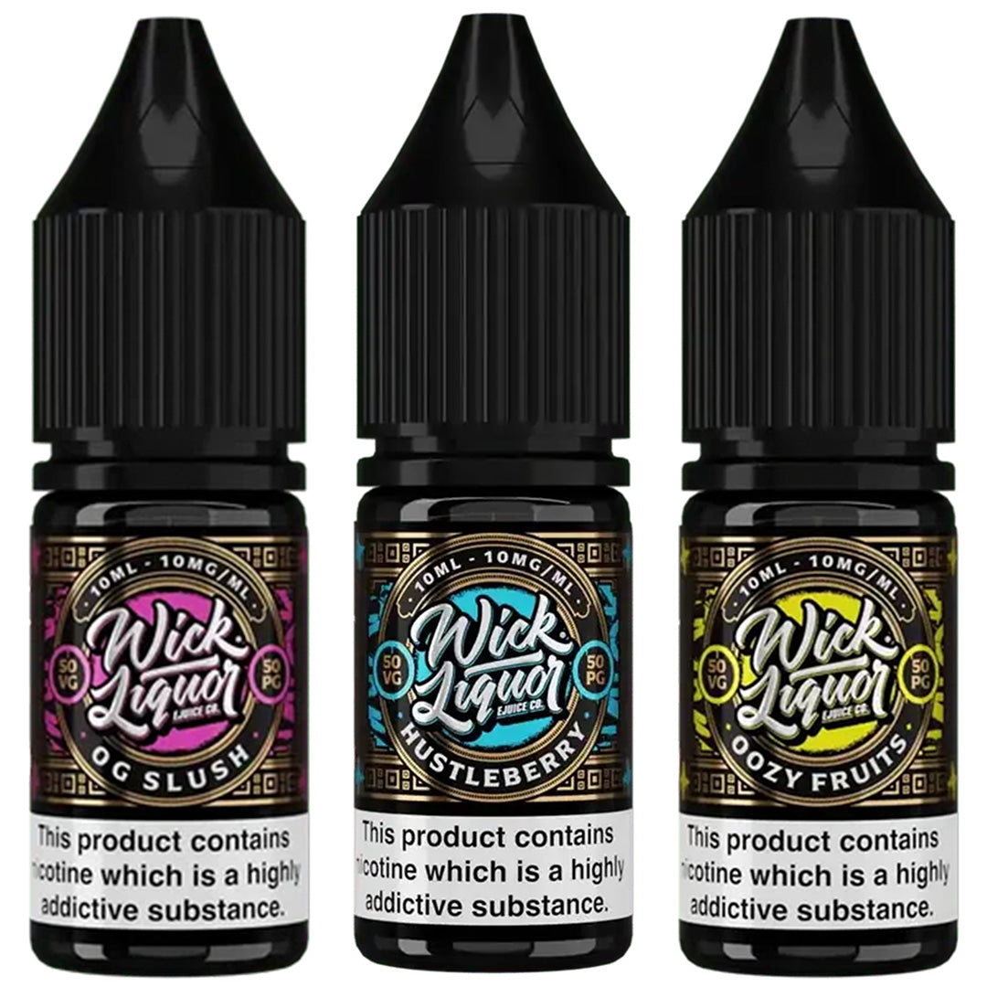 Wick Liquor Origin 10ml Nic Salt 20mg Wick Liquor
