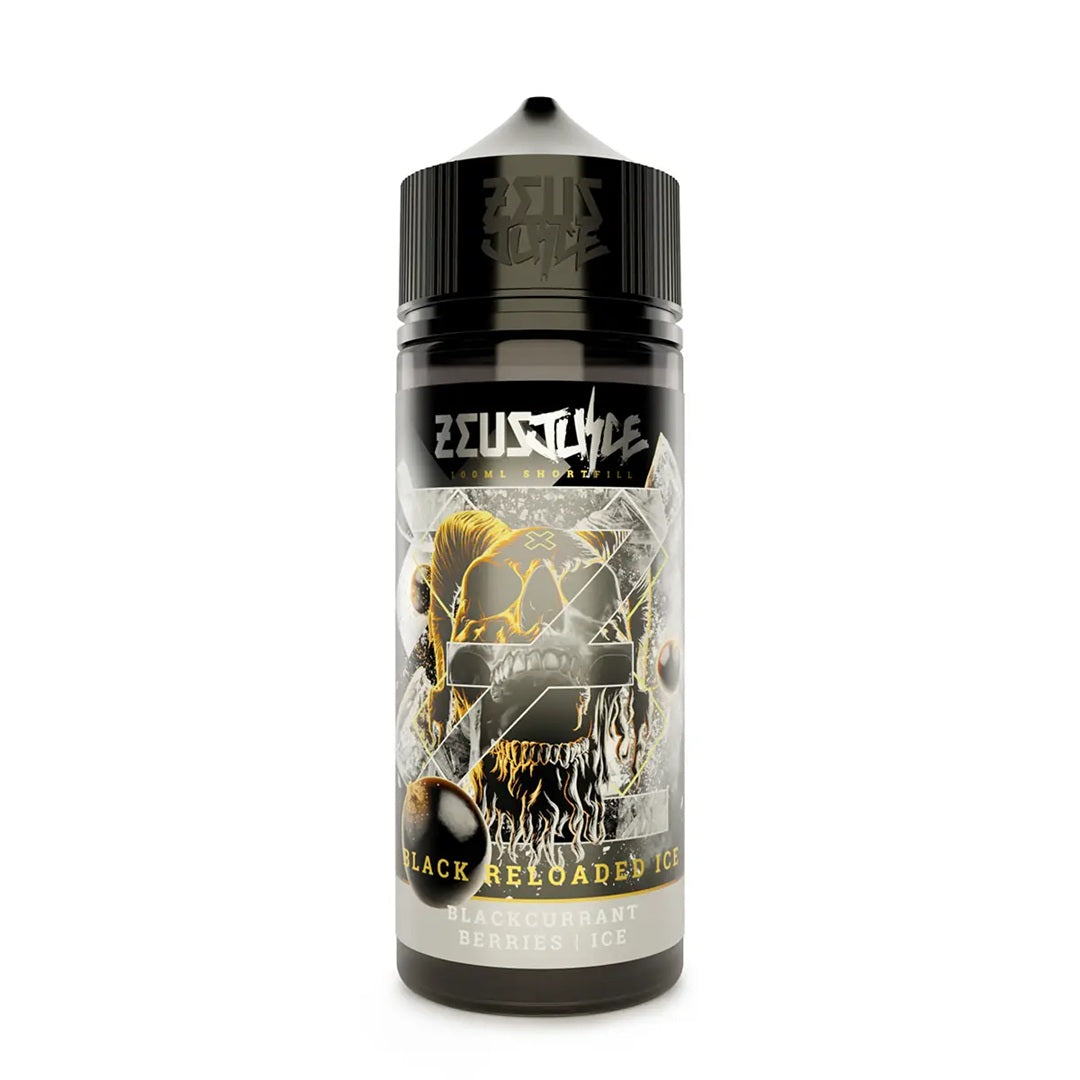 Black Reloaded Ice By Zeus Juice 100ml Zeus Juice Uk