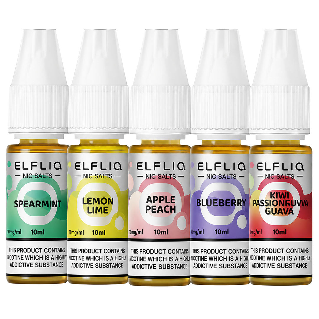 Elf Bar Elfliq 10mg E Liquid Nicotine Salt 10ml