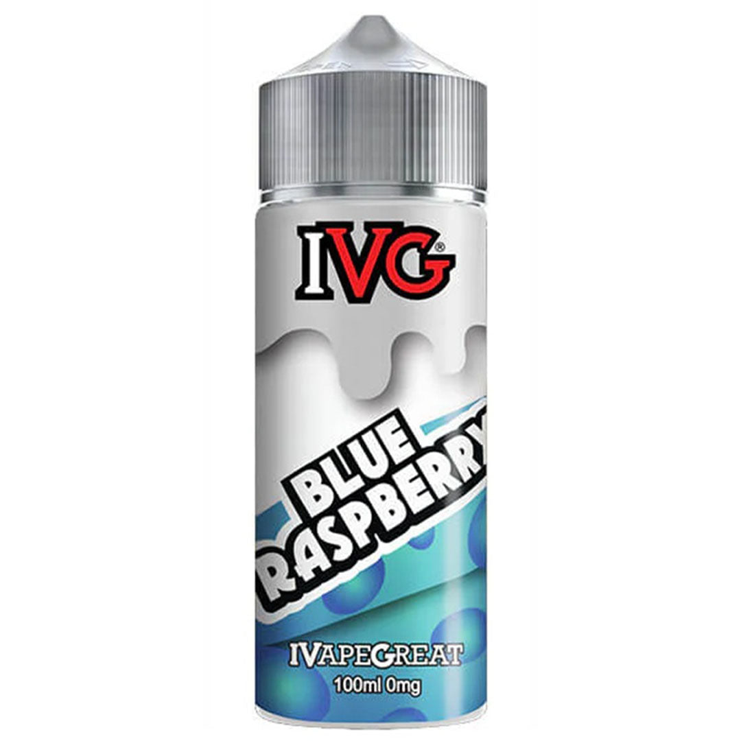 Blue Raspberry By IVG E-Liquid 100ml 0mg I VG