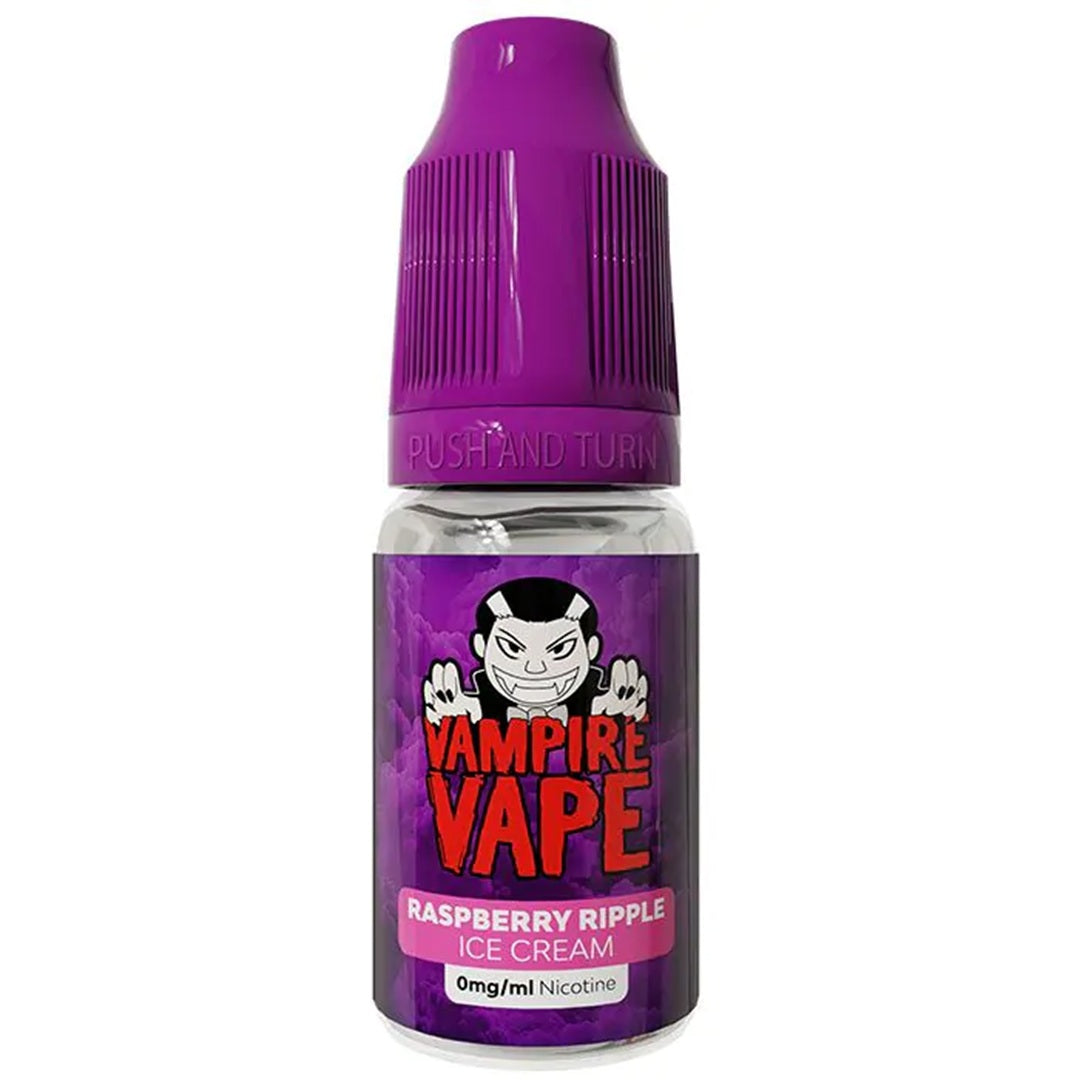 RASPBERRY RIPPLE ICE CREAM - 10ML VAMPIRE VAPE E-LIQUID Vampire Vape 3mg