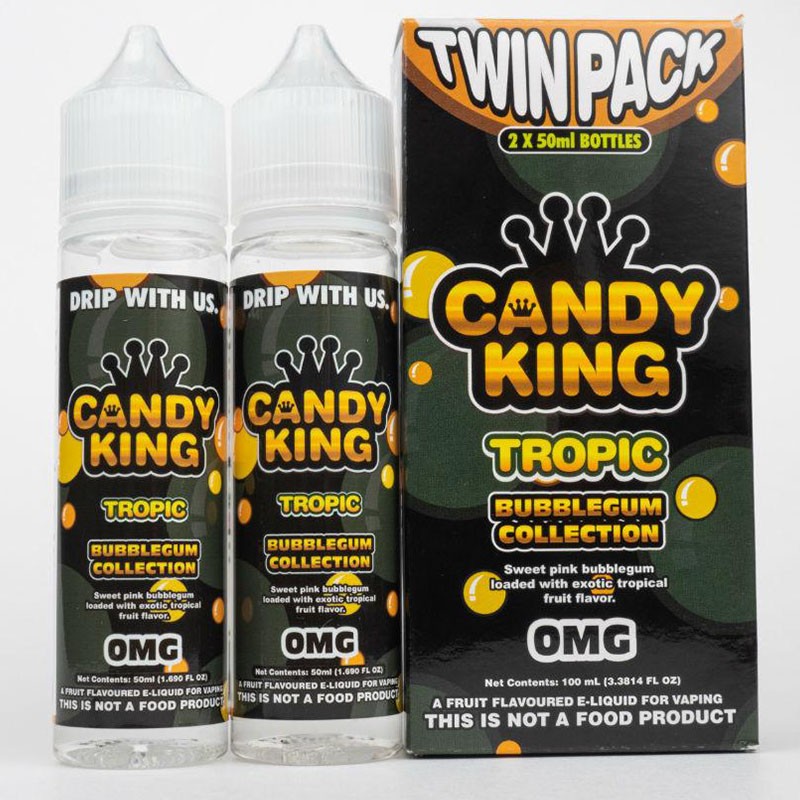 Candy King Tropic Bubblegum (Twin Pack)Candy King eJuice